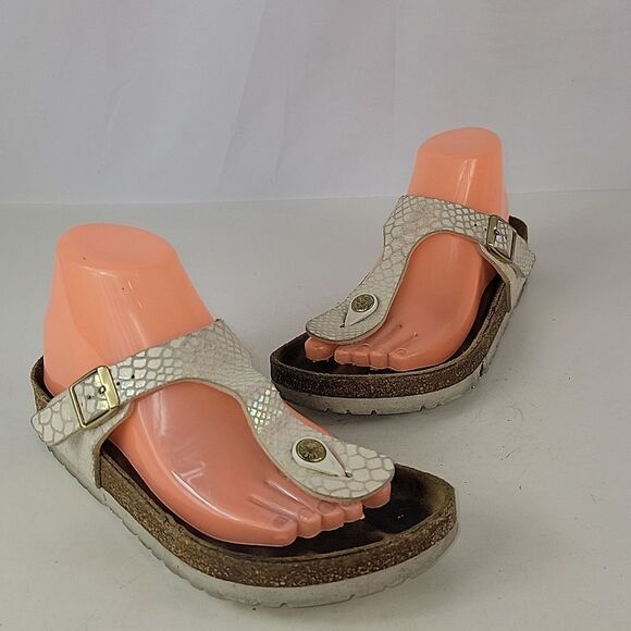 Birkenstock Gizeh Animal Print Women’s Sandals - Picture 3 of 15